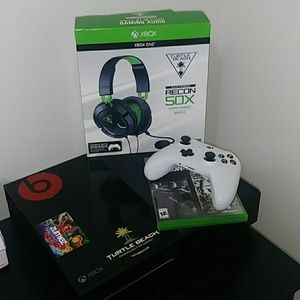 Xbox 1 tb riabown six siege Recon 50x pro headset